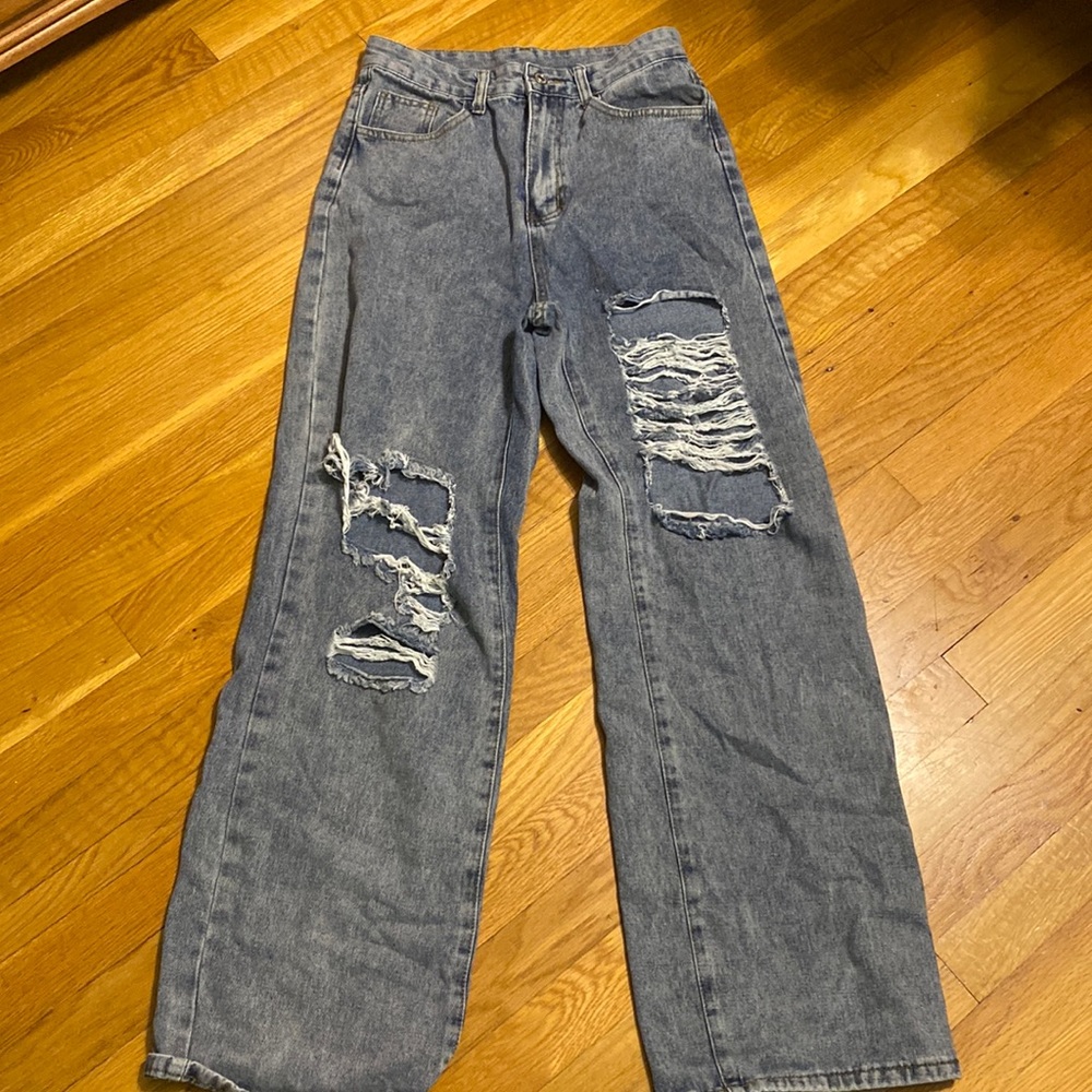 Light blue jeans